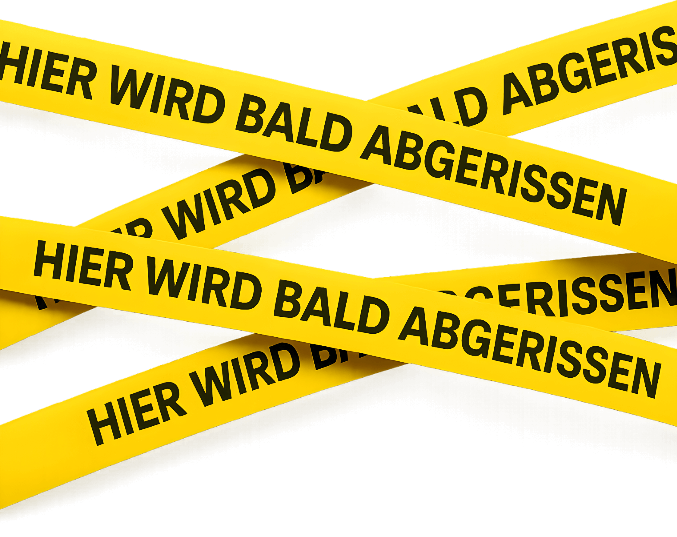 Hier wird bald abgerissen
